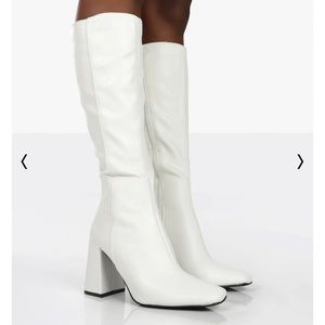 White public desire boots😍